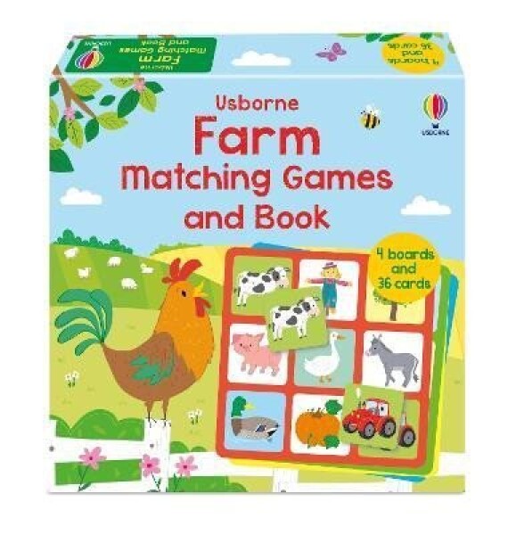 Farm Matching Games and Book - Kate Nolan