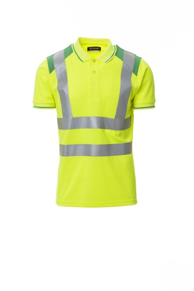 Pánská reflexní polokošile Payper GUARD+ Barva: Žlutá Fluo/ Zelená, Velikost: XL (001028002801020XL)