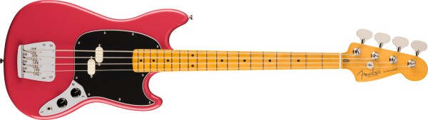 Fender American Professional Classic Mustang Bass MN Faded Dakota Red
