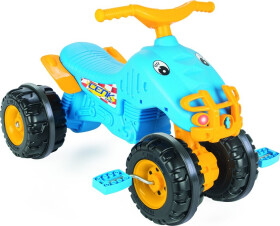 Čtyřkolka šlapací ATV modrá - Play Doh
