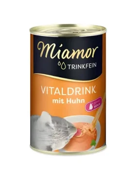 Miamor Vitaldrink kuře 135 ml / Nápoj pro kočky / doplňkové krmivo (393-74361)