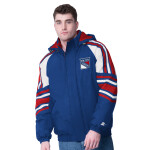 Starter Pánská bunda New York Rangers NHL Frontier Hooded Jacket Velikost: XL