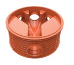 MIDAS Šachtové dno PP DN 1000/250 , sběrné , bez těsnění