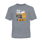 Pánské tričko - All you need is pivo, vel. XL - Albi