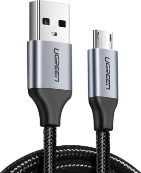 UGREEN USB-A - microUSB 1,5 m šedá / Kabel / USB 2.0 (60147)