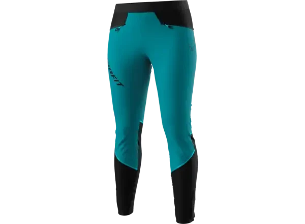 Dynafit Transalper Warm pants W- Ocean dámské - Dynafit Transalper dámské běžecké kalhoty Ocean vel. L