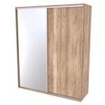 Nábytek Mikulík Skříň FLEXI 2 - 2x zrcadlo ROZMĚR: (š/v/h) 200 x 220 x 65 cm