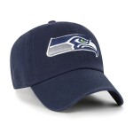 47 Brand Pánská kšiltovka Seattle Seahawks NFL Clean Up Adjustable