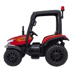 Mamido Dětský elektrický traktor BLAST s přívěsem 2x200W červený