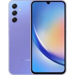 Zánovní - SAMSUNG Galaxy A34 5G 6+128GB fialová / EU distribuce / 6.6" / 128GB / Android 14 / zánovní (SM-A346BLVAEUE.Zánovní)