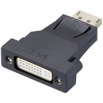 Renkforce RF-3301134 DVI / VGA adaptér [1x DVI zástrčka 24+1pólová - 1x VGA zásuvka] černá s feritovým jádrem, pozlacené