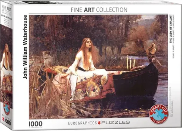 EUROGRAPHICS Puzzle Paní ze Shalott