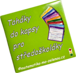 Taháky do kapsy pro středoškoláky - Matematika (kartičky v krabičce) - Zuzana Zelená