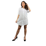 HOSH Kostkované - košilové šaty MARBLE Velikost: UNI, Barva: Starorůžová