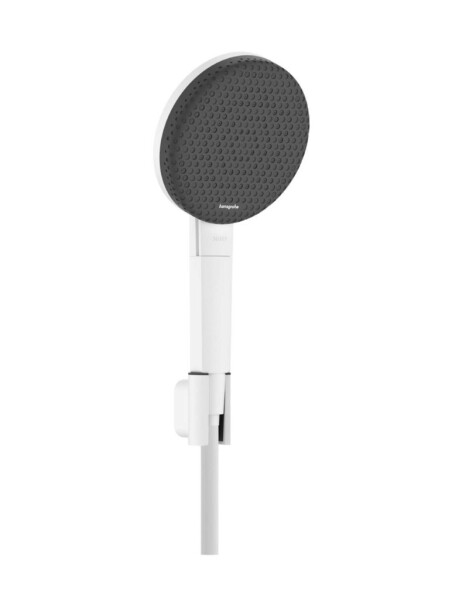 HANSGROHE - Raindance Alive Select S Set sprchové hlavice, držáku a hadice, 3 proudy, EcoSmart, matná bílá 24612700