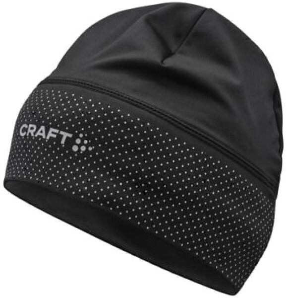 Craft ADV Lumen Fleece 1909850 běžecká čepice bílá - Běžecká čepice CRAFT Lumen Fleece 2 - černá Velikost textilu: L-XL