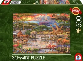 SCHMIDT Puzzle Ráj pod Kilimandžárem