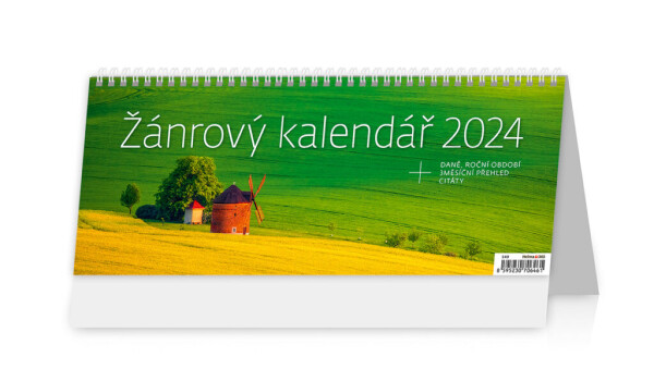 Stolní kalendář 2024 Helma - Žánrový