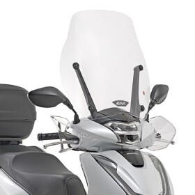 D1155St plexi čiré Honda SH 125i - 150i (17-19)/Niu Nqi, Mqi+, vxš510x490 mm