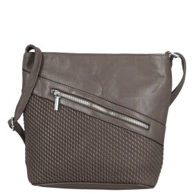 Trendy dámská crossbody kabelka Suli, kávová