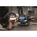 Elektrická dvoukotoučová stolní bruska a leštička Flexidrive Scheppach HG 35