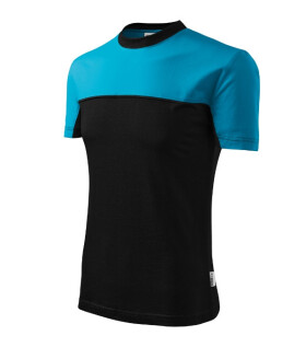Colormix tričko unisex tyrkysová 3XL