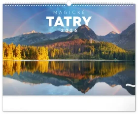 NOTIQUE Nástenný kalendár Magické Tatry 2026 / 48 x 33 cm (PGN-35724-SK-L)