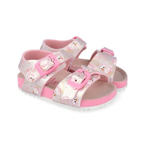 Dívčí sandály BIO METALIZADO ROSA Biomecanics 262461-A032 - 30