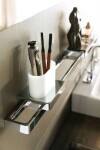 AXOR - Universal Sklenka na kartáčky a pastu s držákem, chrom 42834000