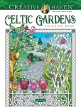 Creative Haven Celtic Gardens, antistresové omalovánky, Cari Buziak