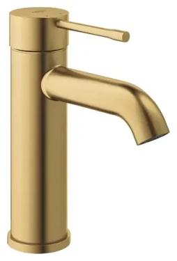 Grohe Páková umyvadlová baterie S, kartáčovaný Cool Sunrise / Baterie / Keramická kartuše 28 mm / Perlátor 5,7 l/min (23590GN1)