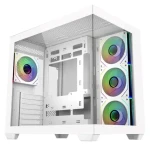 Cooler Master Elite 681 bílá / PC skříň / Midi Tower / ATX / 270° tvrzené sklo / ARGB / USB-C 20 Gb/s (E681-WHNN-S00)