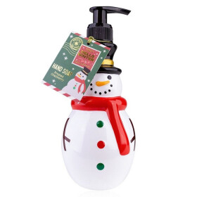 Mýdlo na ruce WINTER CLASSICS SNOWMAN s pumpičkou