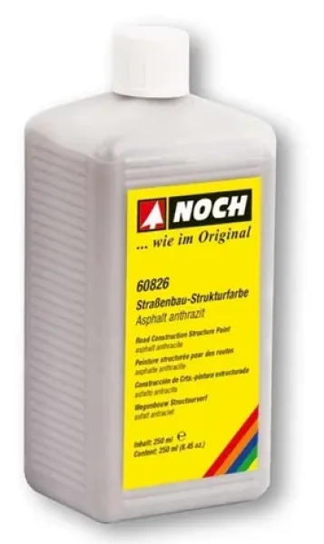 NOCH Strukturální barva Asfalt antracitová
