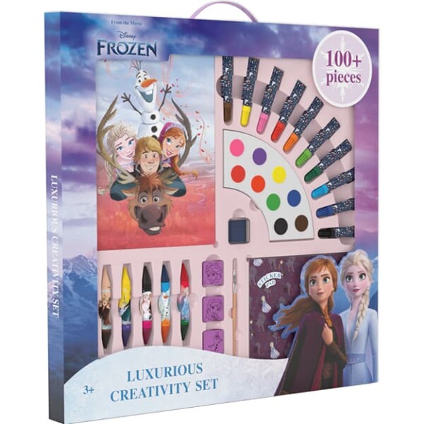 Jiri Models Jiri Models, 7991-5E, Luxusní kreativní výtvarný set, Ledové království/Frozen, 100+ ks