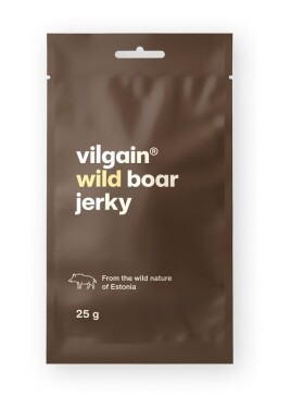 Vilgain Wild Jerky – 5× Divoké prase 25 g