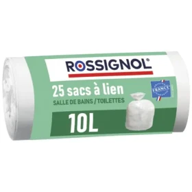 Rossignol Bagy 99136 bílé / Sáčky do koše 10 L / balení 25 ks / 15 µm (3019920991364)