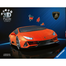 Iconics: Lamborghini Huracán EVO oranžové 108 dílků