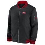 Nike Pánská bunda San Francisco 49ers NFL Sideline Coach Bomber Velikost: 3XL