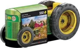 EUROGRAPHICS Puzzle v plechové krabičce Starý traktor