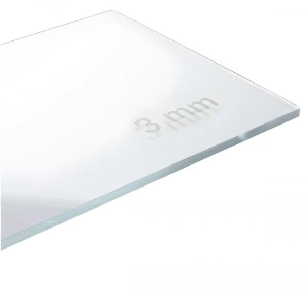 Akryl pro laserové zpracování 300 x 200 x 3 mm - Průhledný