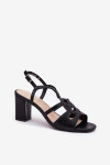 Sandály na podpatku model 212836 Step in style 38