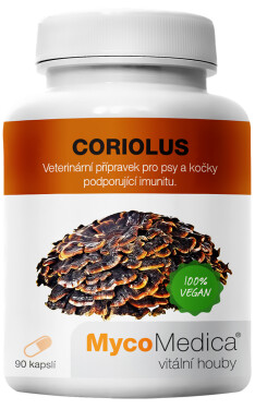 MycoMedica Coriolus - 90 kapslí
