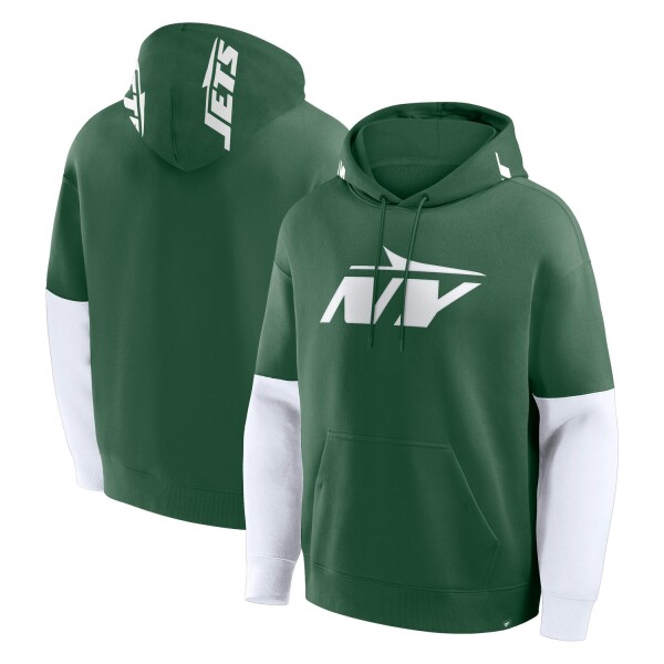 Fanatics Pánská mikina New York Jets NFL Helmet Hoodie Velikost: L