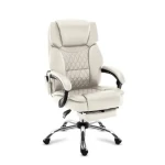 Mark Adler Boss 6.0 béžová / Kancelářské masážní křeslo / nosnost 130 kg (MA-BOSS 6.0 BEIGE)