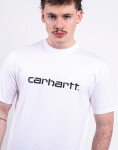 Tričko Carhartt WIP S/S Script T-Shirt White/Black