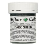 Sugarflair Barva na čokoládu Dark Green Tmavě zelená 35g