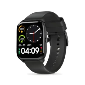 Nedis SmartLife černá / Chytré hodinky / 1.69" LCD / IP68 / výdrž 240 hod / Android a iOS (BTSW30BK)