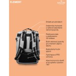 Volnočasový batoh Walker Element - Light Grey