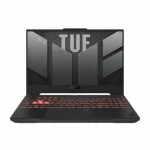 ASUS TUF Gaming A15 šedá / 15.6" FHD / AMD Ryzen 5 7535HS 3.3GHz / 16GB / 1TB SSD / Nvidia RTX 4060 8GB / Bez Os (FA507NV-LP111)